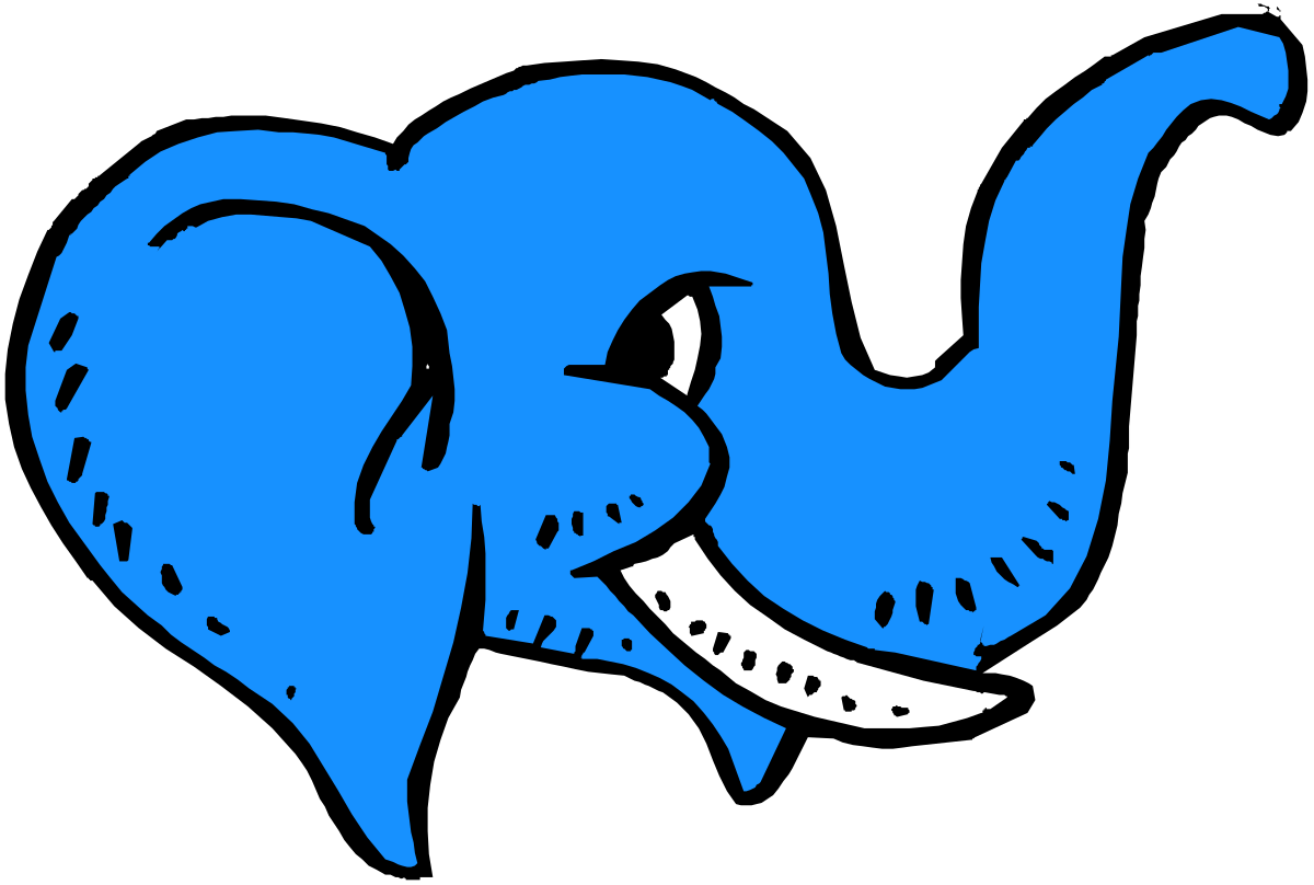 Elephant Clipart with Long Trunk: Stunning Wildlife Illustrations