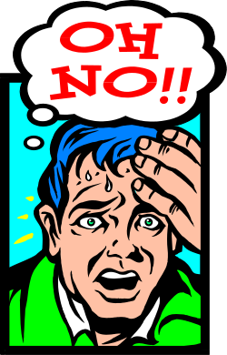 Thought Bubble Clipart: Man with Imagination and Ideas