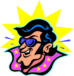 Stylish Cartoon Character with Sunglasses and Summer Vibes