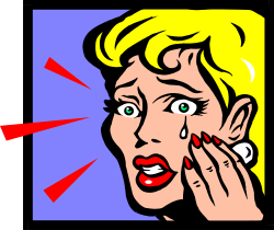 Surprised Woman Clipart - Expressive Emotions in Vector Art
