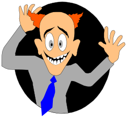 Cartoon Man with Tie and Smile - Ideal Clipart for Business Themes