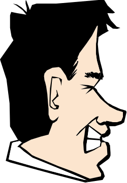 Bearded Man with Mustache Clipart for Creative Projects