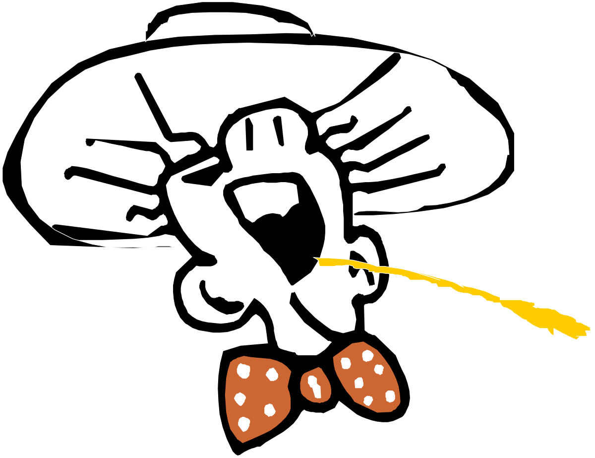 Cartoon Character with Hat and Broom - Fun Clipart Collection