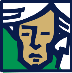 Green Shirt Man with Blue Face Clipart - Unique Character Illustration