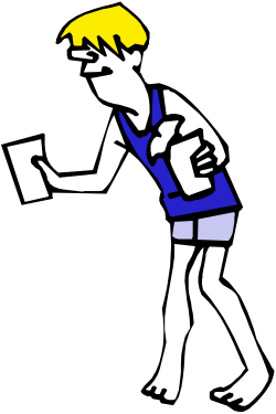 Backpack Adventure: Man with Backpack Clipart for Every Journey