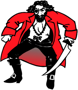 Man in Red Jacket and Black Pants Clipart for Versatile Use