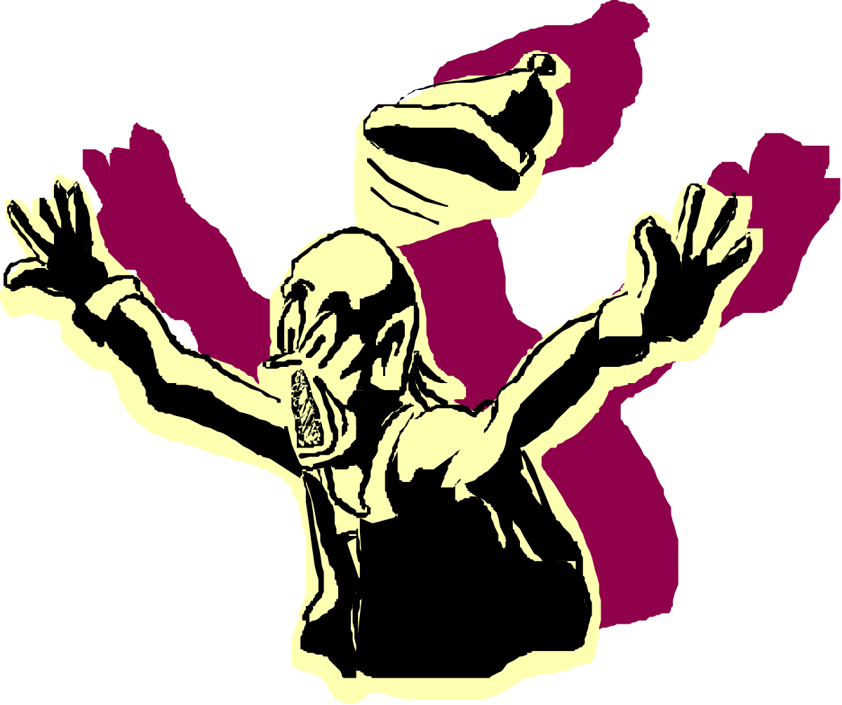 Person with Hands Up Clipart - Celebrate Joy and Freedom