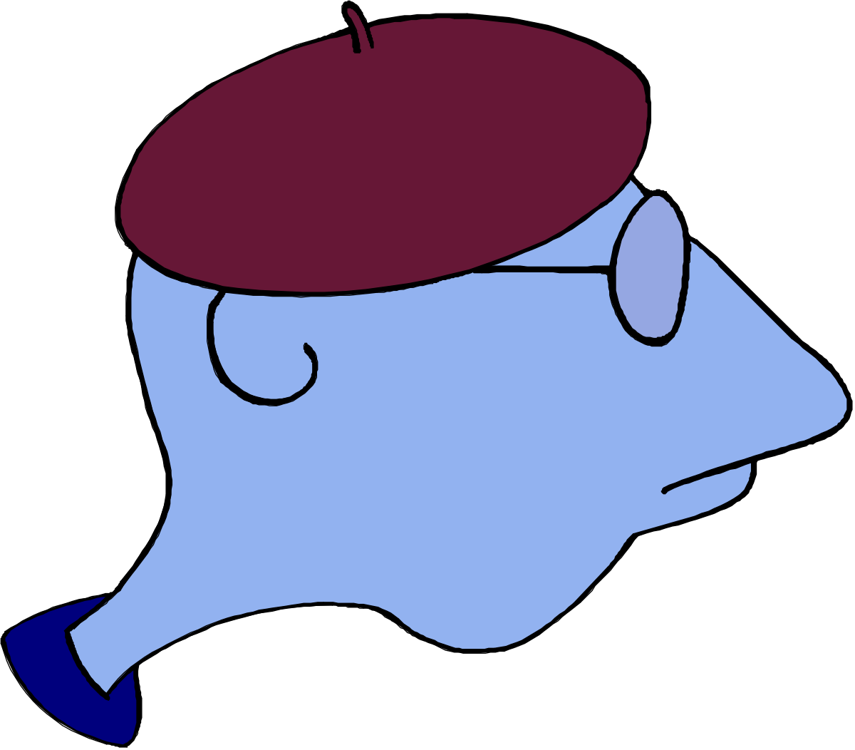 a man with a red hat and glasses clip art png transparent Red Hat and Glasses Man Clipart - Unique SVG Graphics