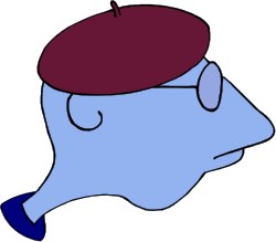 Red Hat and Glasses Man Clipart - Unique SVG Graphics
