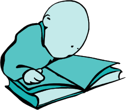 Reading Person Clipart - Engage with Book Lovers