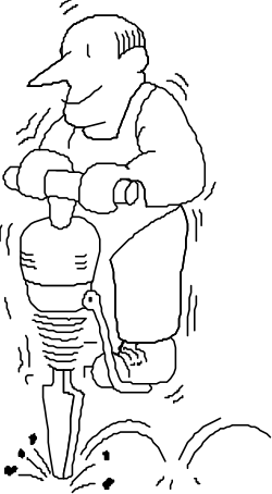 Silhouette of a Man with Baseball Bat - Dynamic Clipart for Sports Themes