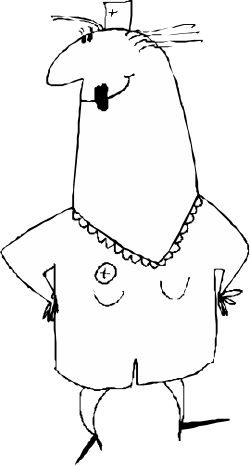 Black and White Silhouette of a Man with a Hat