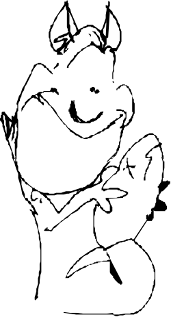 Man Silhouette with Gun - Dynamic Clipart for Action Themes