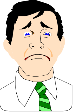 Businessman Clipart: Man in Tie and White Shirt for Professional Use