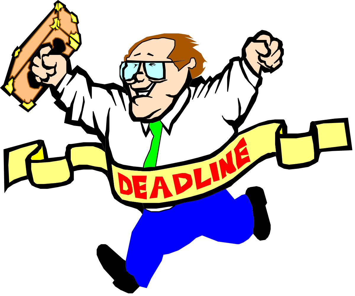 Man in Tie Running with Hammer Clipart for Dynamic Projects