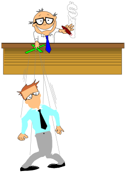 Hanging Man on Wooden Bench Clipart - Unique Illustrations for Various Uses