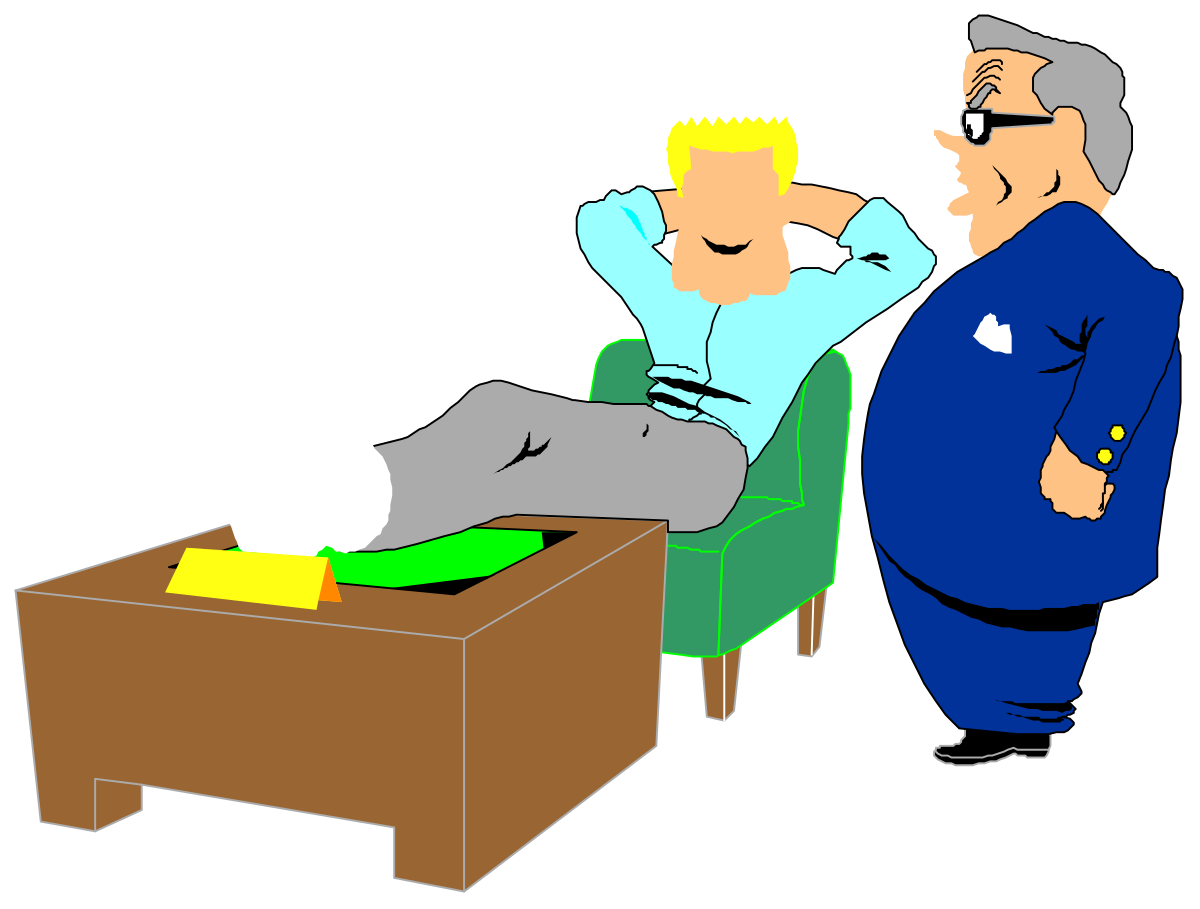 a man is sitting in a chair and talking to another man clip art png transparent Man Sitting in Chair Talking to Another Man Clipart