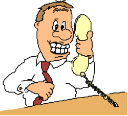 Man Talking on Cell Phone Clipart - Engaging Communication Visuals