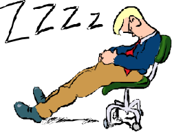 Man Sitting Crossed Legs on Chair Clipart - SVG Illustration