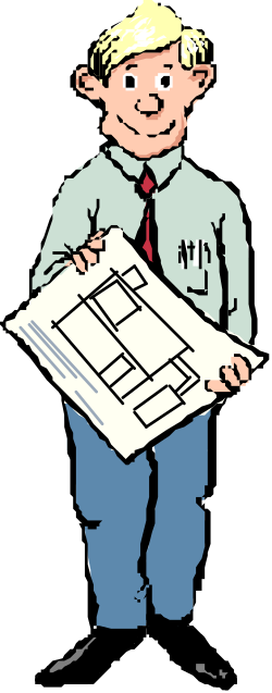 Man Holding Newspaper Clipart - Engaging Pose for Dynamic Designs