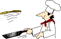 Chef with Spatula Clipart: Culinary Delights and Kitchen Fun