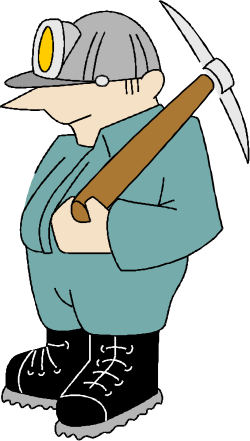 Cartoon Character with Baseball Bat Clipart - Fun and Playful Illustration
