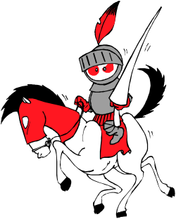 Knight on Horse Clipart: Dynamic Medieval Scenes