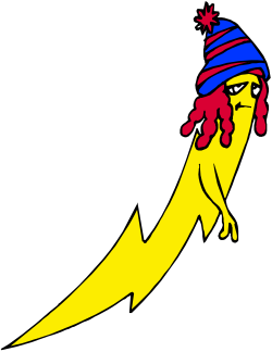 Banana Clipart with a Fun Hat - Playful SVG Graphics