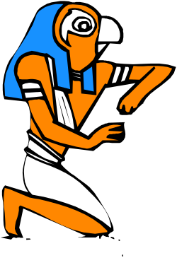 Uniformed Man Holding Book - Blue and White Clipart