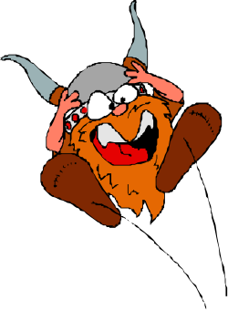 Cartoon Character with a Big Smile Clipart - Fun and Playful Designs