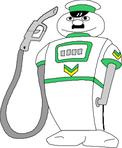 Cartoon Character in Green and White Uniform - Fun Clipart for Creative Projects