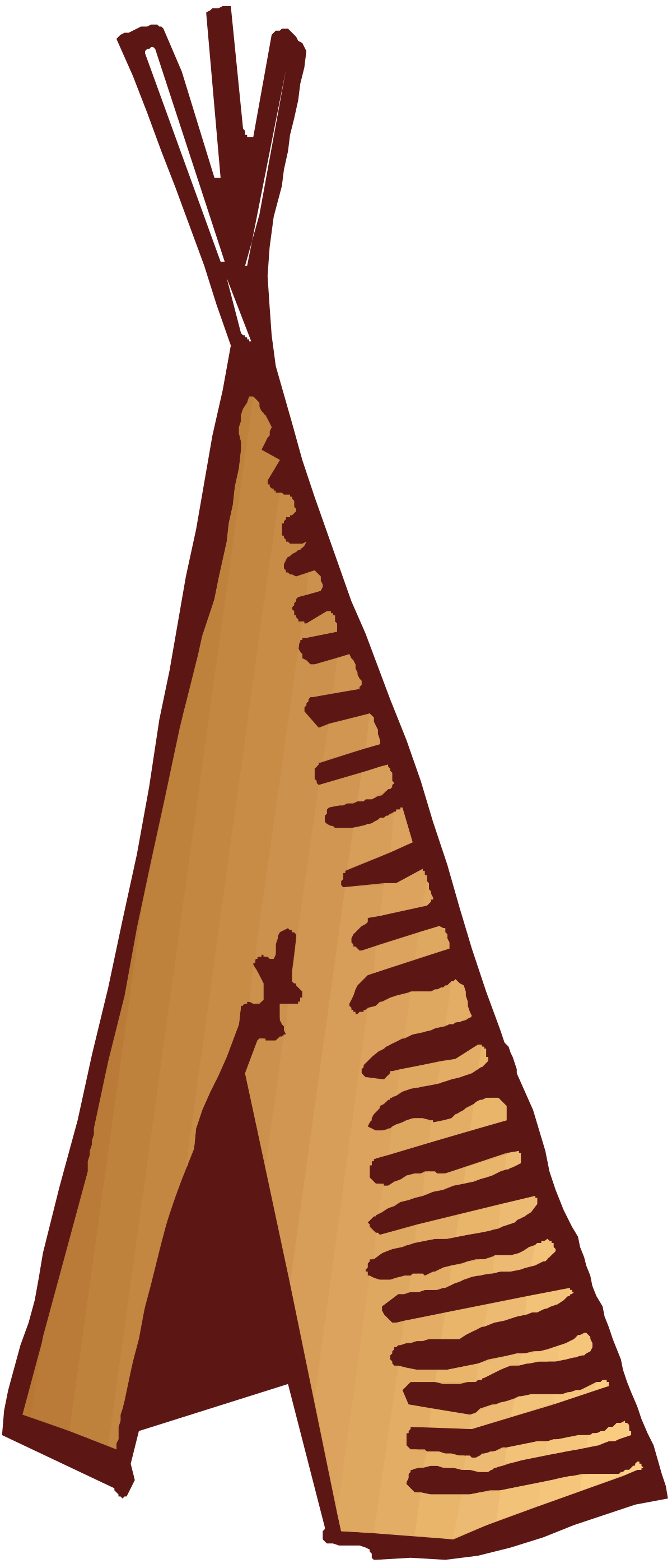 a brown teepeed teepeed teepeed teepeed teepeed teepeed teepeed teepeed teepee clip art png transparent Teepee Clipart - Rustic Brown Teepee for Creative Projects