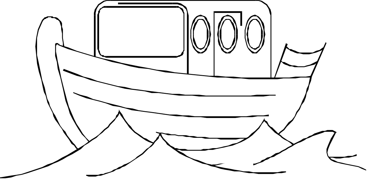 Boat on a Boat Clipart - Unique Nautical SVG Graphics