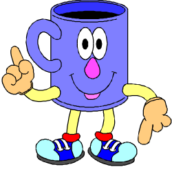 Cartoon Cup with Thumbs Up - Fun and Engaging Clipart