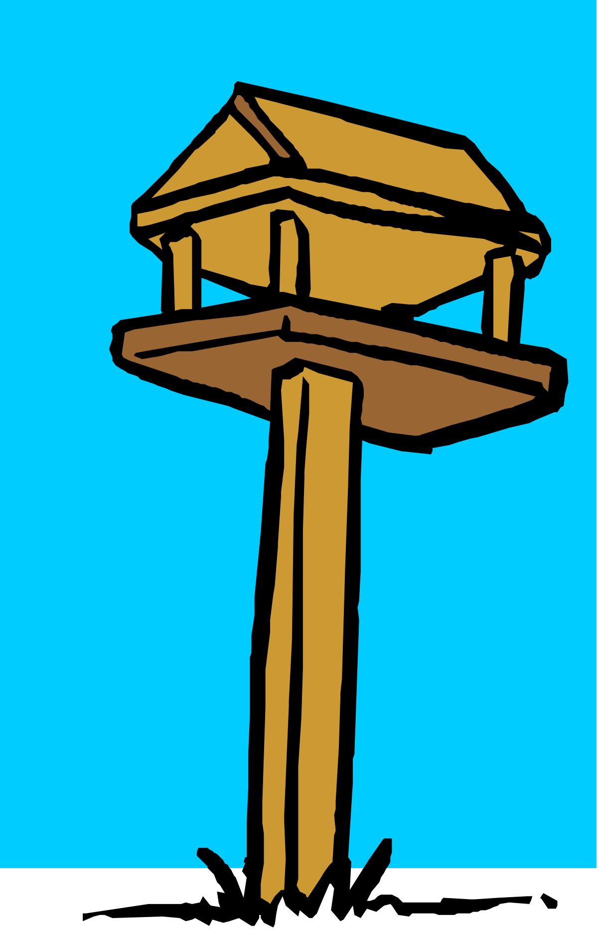 a wooden sign with a blue sky in the background clip art png transparent Wooden Sign Against Blue Sky - Versatile Clipart for Your Projects