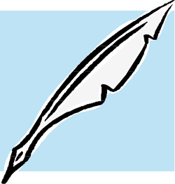 Black and White Whale Swimming in the Ocean Clipart