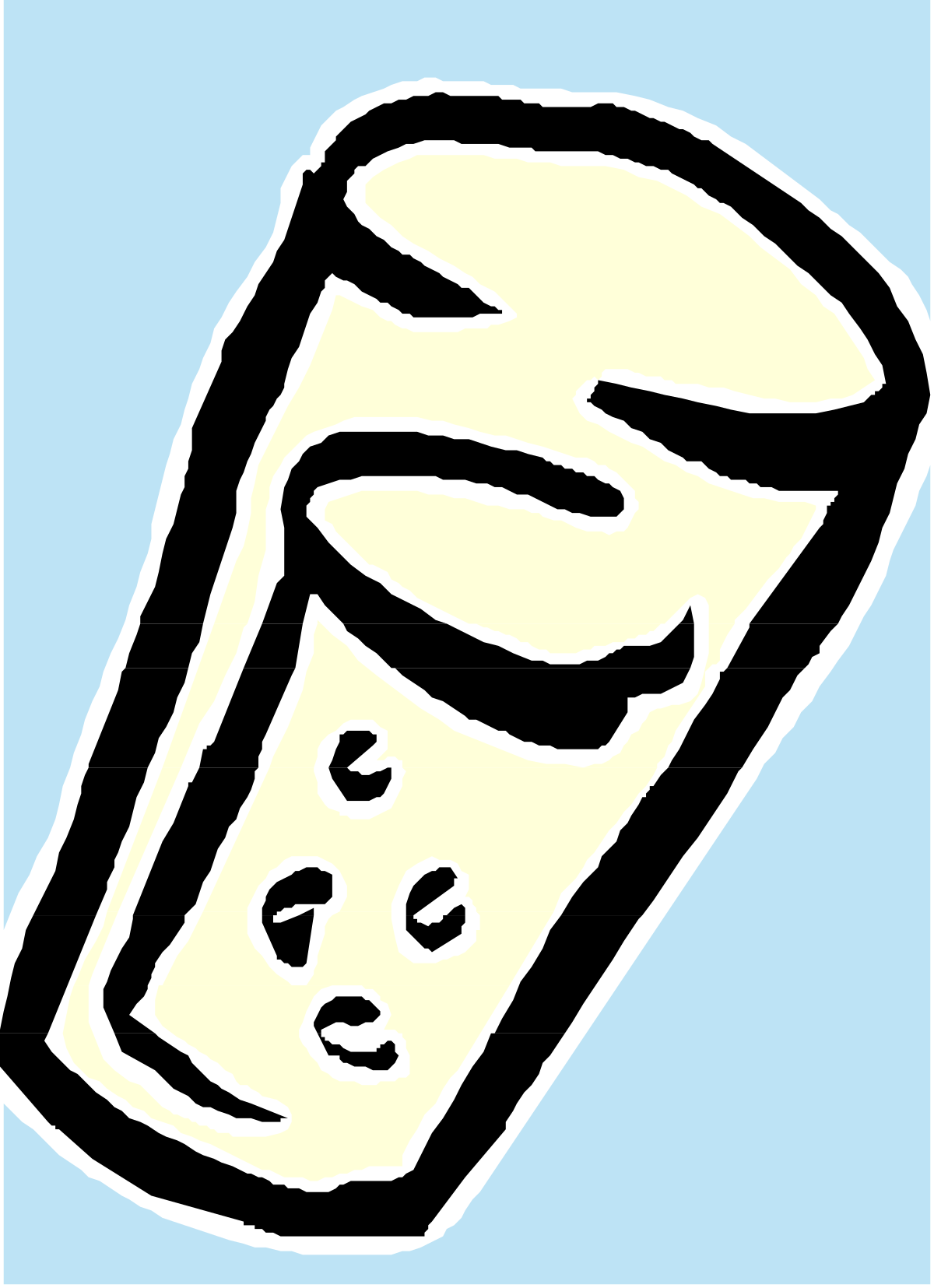 Black and White Bread Clipart for Creative Projects