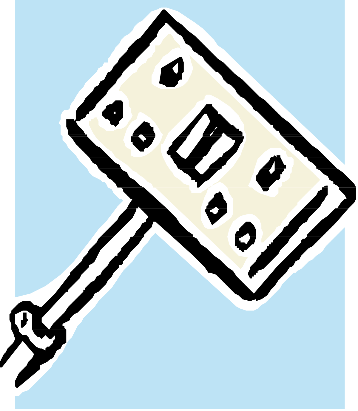 a black and white cow on a blue background clip art png transparent Black and White Cow Clipart on Blue Background: Perfect for Farm Themes