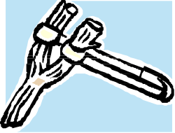 Air Kick Clipart: Dynamic Man in Motion