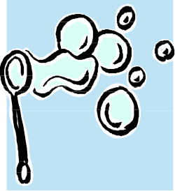 Black and White Silhouette of a Man with a Ball - Dynamic Clipart