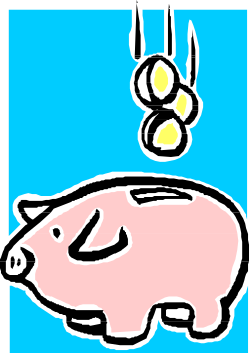 Pig Clipart with Yellow and Black Nose - Fun Farm Animal Graphics