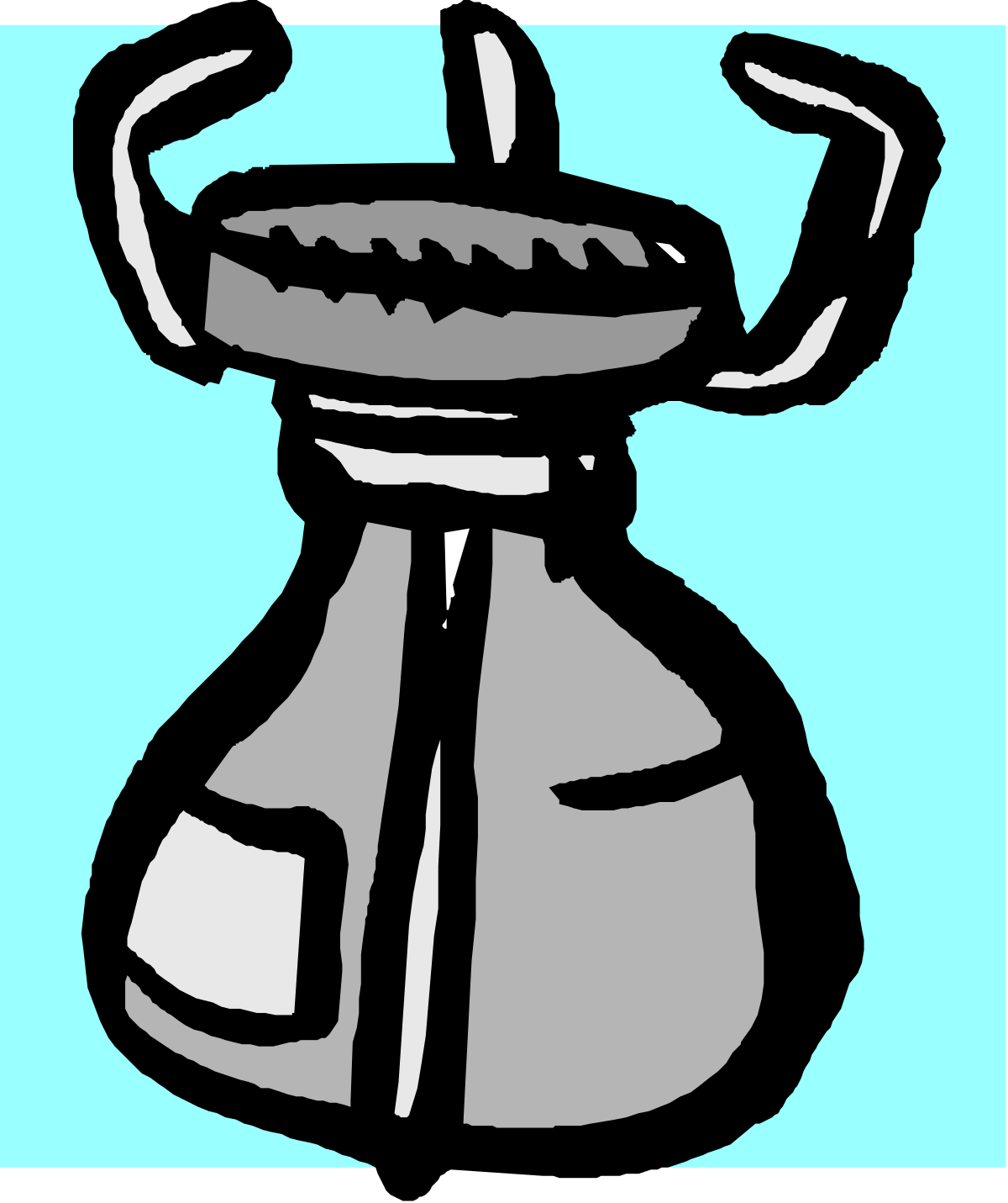 Coffee Pot with Handle Clipart - Perfect for Breakfast Themes