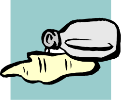 Person Laying Down with Head in Hands - Emotional Clipart