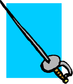 Sword Clipart: Long Blade Design for Dynamic Illustrations