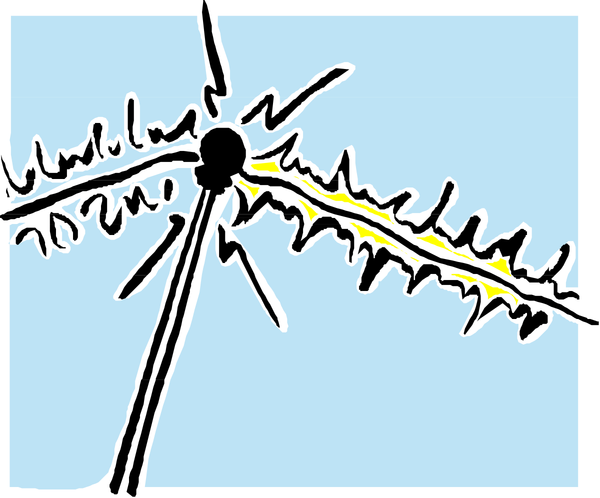 Branch with Leaves and Yellow Arrow Clipart - Nature Inspired Graphics