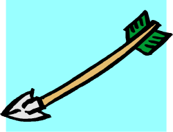 Green Arrow with White Arrow Clipart - Dynamic Directional Illustration