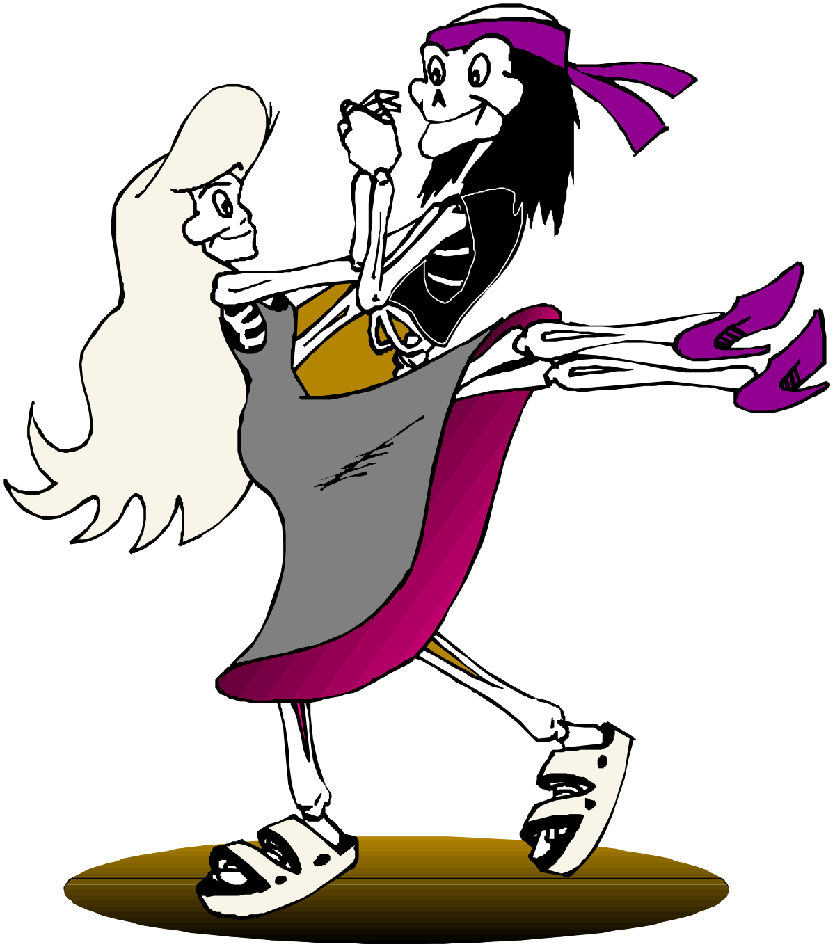 Couple Dancing Clipart - Joyful Dance Moments