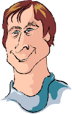 Man in Blue Shirt Clipart - Versatile and Unique Illustrations