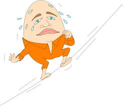 Teary Cartoon Character Clipart - Expressive Emotions in Vivid Detail