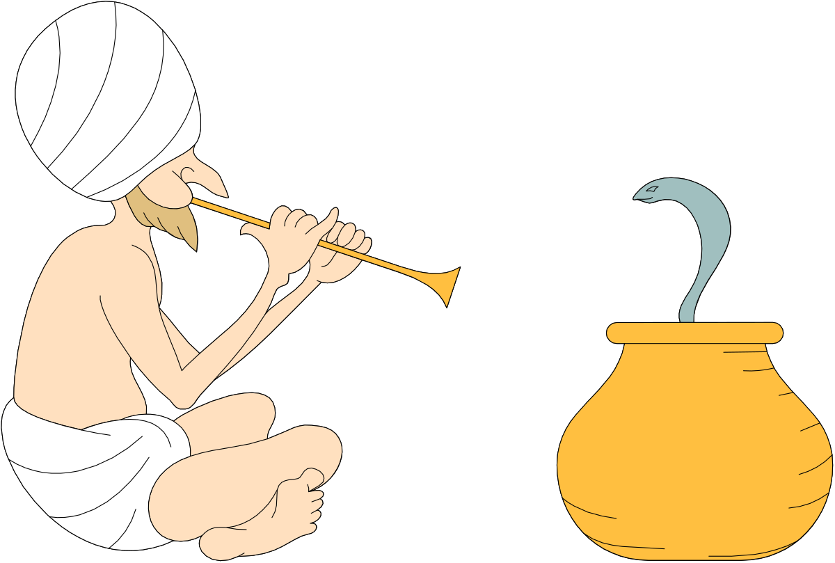 Flute Player Clipart: Enchanting Musician Illustration